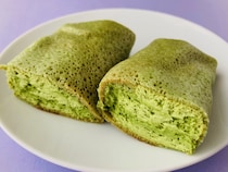 「美味しすぎた！」「本当に抹茶が濃い！」」【ローソン】「Uchi Café×森半 濃い抹茶クレープ」