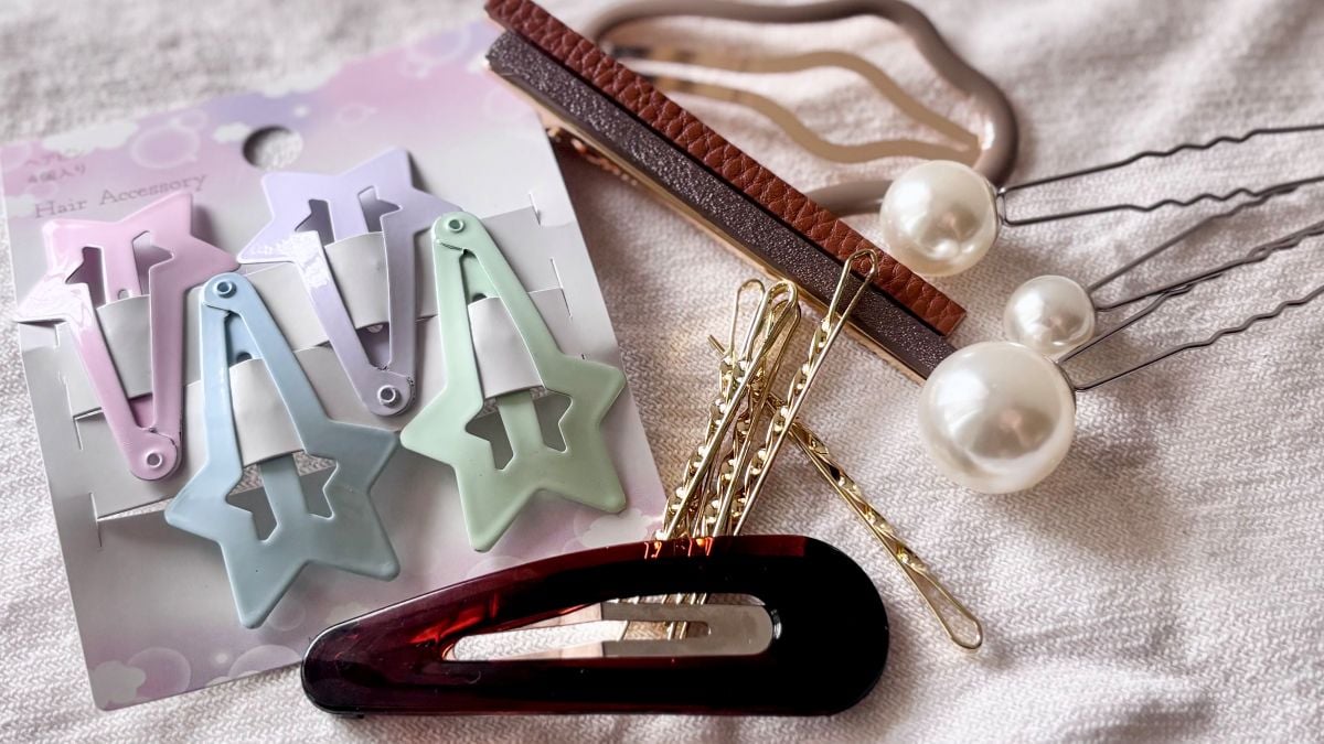 100均のヘアピン7個買ってみた！星やゴールドなどおすすめ一覧【ダイソー・セリア・キャンドゥ】