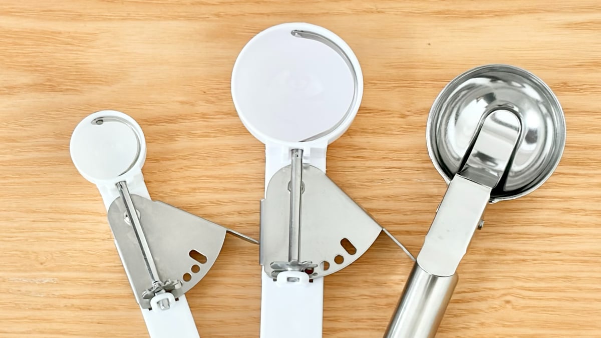【100均】アイスクリームディッシャーを買ってみた！【ダイソー・セリア・キャンドゥ】売り場から使用感まで徹底レポ