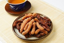 レンジで簡単ささみと新玉ねぎのトロ甘マリネ！大豆入りかりんとう＆リュウジさんのたけのこ水煮ステーキ