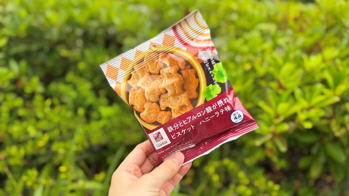 栄養が摂れるお菓子って最高じゃない？【ローソン】鉄分とヒアルロン酸をおいしく摂取！