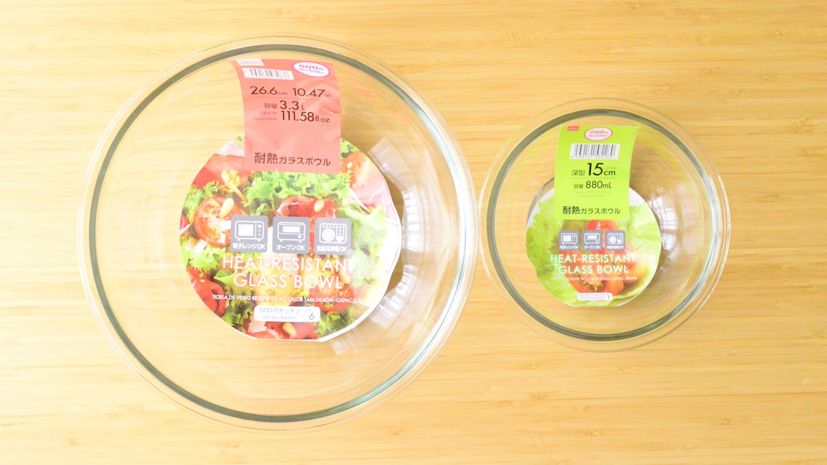 ダイソーの耐熱ボウルが大活躍！レンジで時短料理もらくらくできちゃう