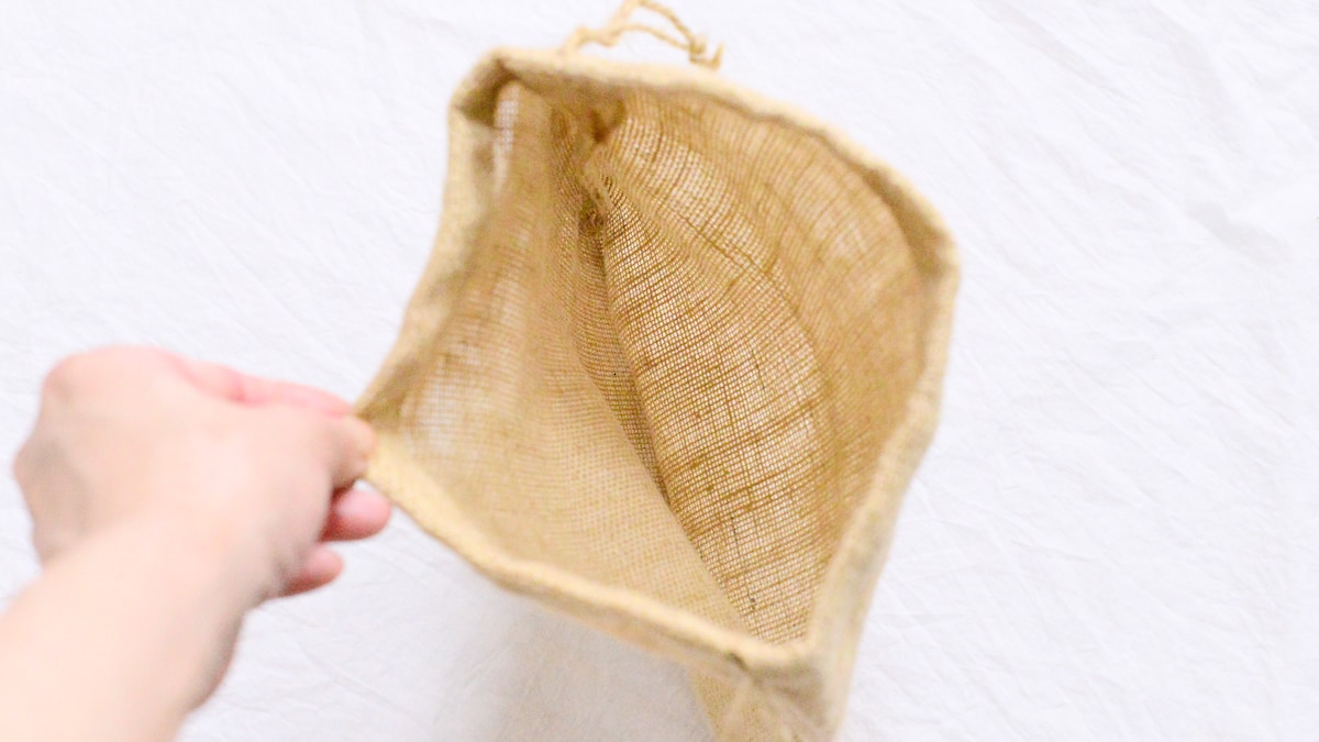 100均の麻袋がおしゃれで使える!大きいものから小さいものまで紹介
