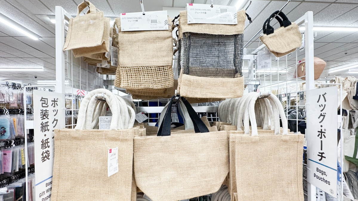 100均の麻袋がおしゃれで使える!大きいものから小さいものまで紹介