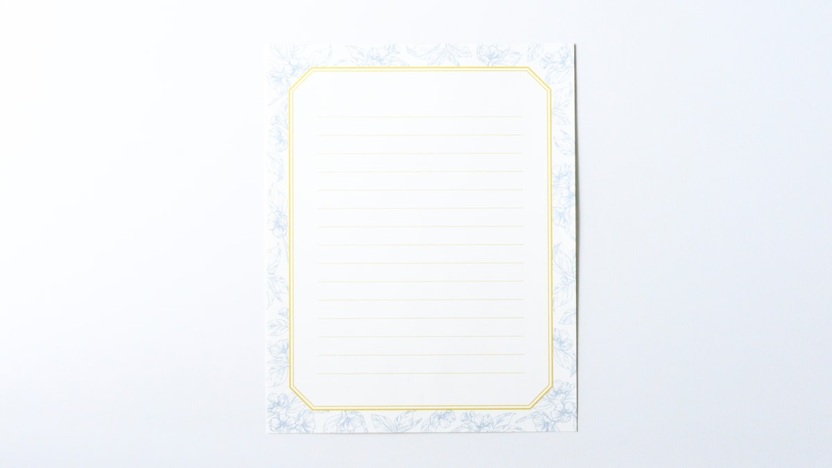 【ダイソー】便箋5選!かわいいものや縦書きタイプも紹