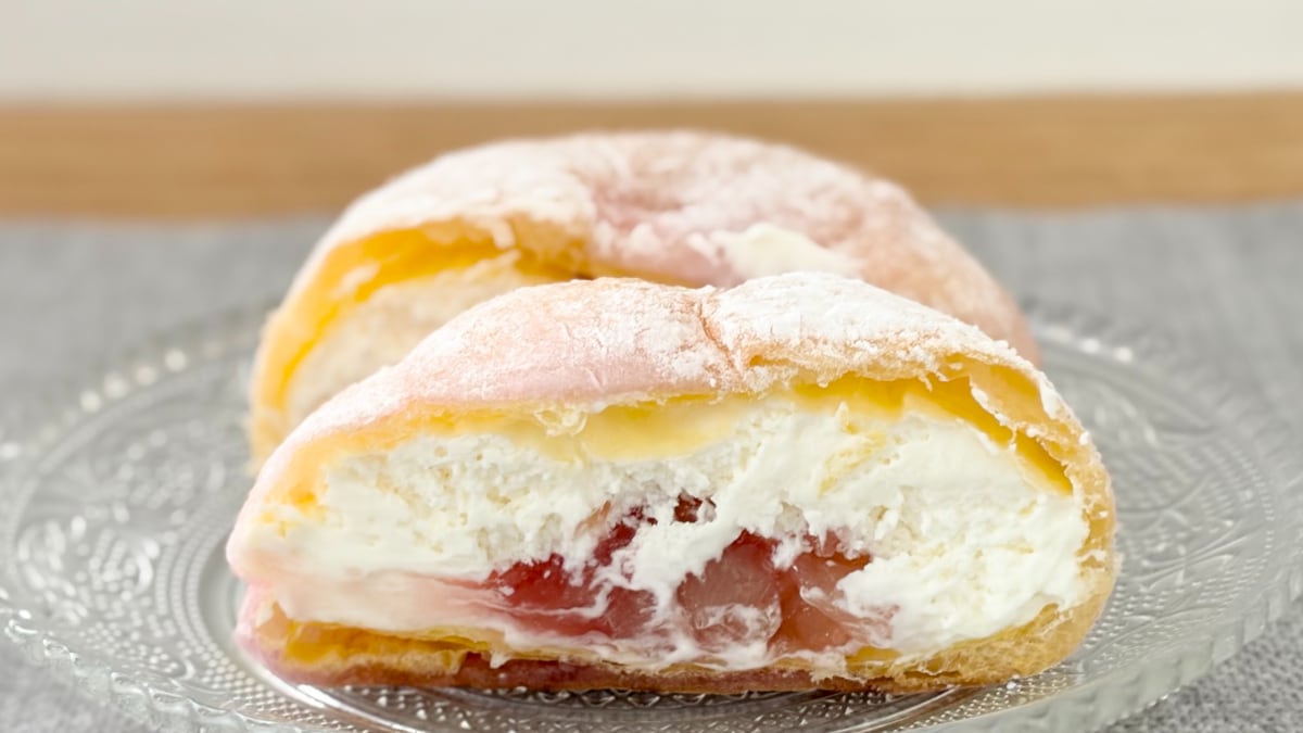 「めっちゃ桃」「これはあたり」【ローソン】新作ピンクスイーツの味は？