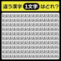「粘の中に隠れてるのは？」漢字間違い探しで脳トレしよう！【毎日脳トレ】【クイズ】