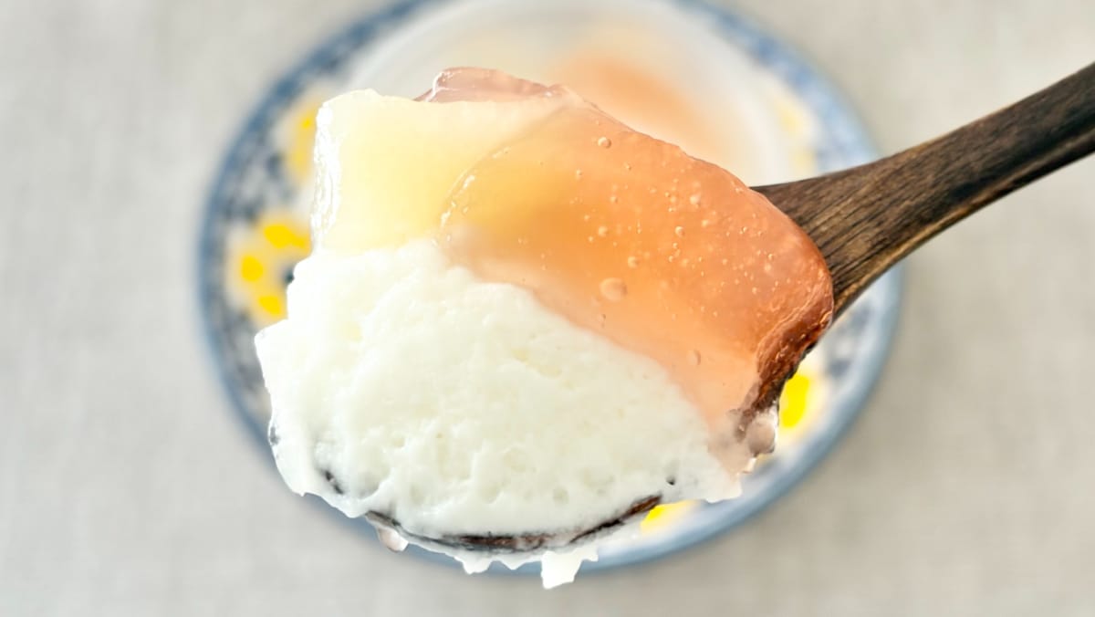 桃の甘みがたまらん!【ローソン】ふんわりチーズもおいしいスイーツ