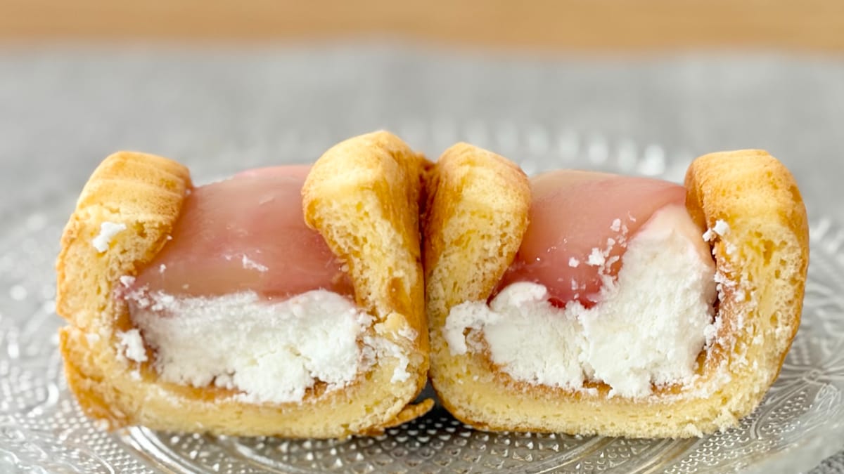 「秒で無くなる…」【ローソン】の桃スイーツが「一口ごとに幸せ」な味