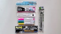 100均の「ホワイトボードマーカー」4個買ってみた！ 極細や太字、便利なマグネット付きも【ダイソー・セリア・キャンドゥ】
