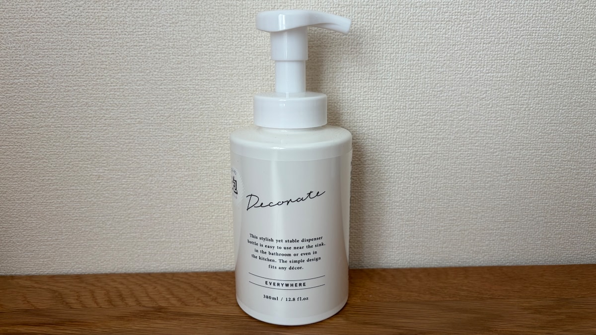 100均の泡で出るボトルを5商品買ってみた！【ダイソー・セリア・キャン★ドゥ】