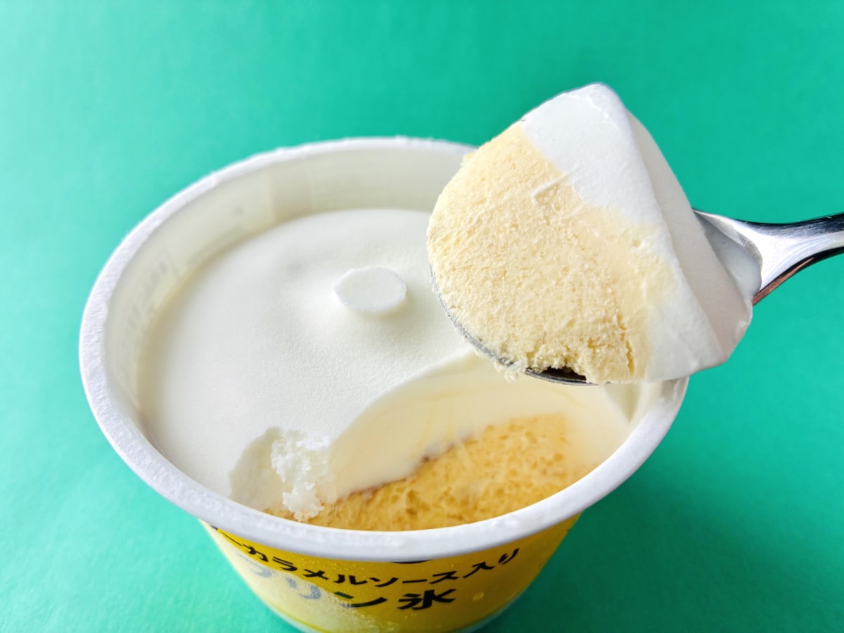 「激ウマ!」「カラメルが苦くていい感じ!」【セブン】ビターカラメルソースの主張が凄い「プリン氷」