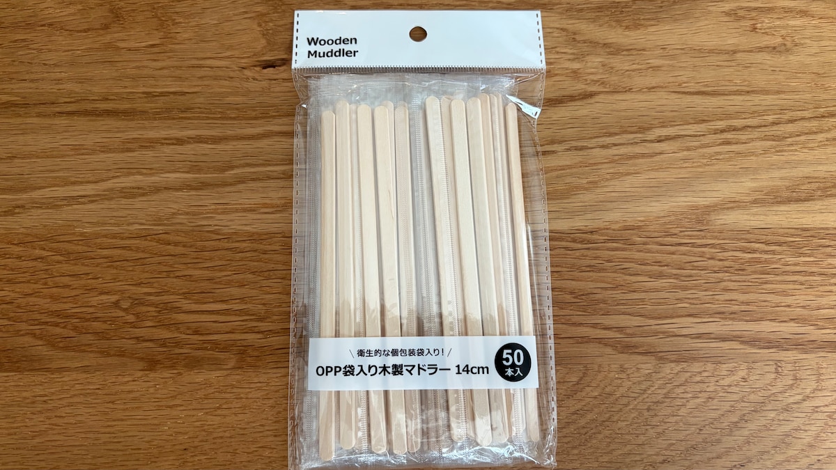 100均のマドラーを6商品買ってみた！ダイソー・セリア・キャン★ドゥをチェック