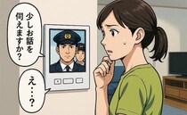 「お話を伺えますか？」突然の警察官の訪問で走る緊張感→疑われてる？夫が帰宅後に判明した真実は…