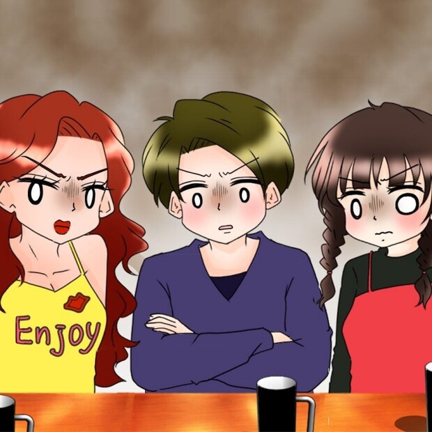 アンティークドールの面の下／土井真希