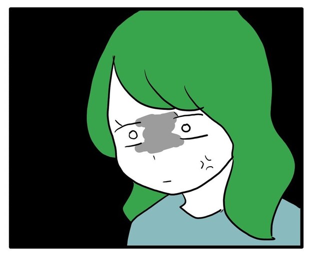 知らない車が停まってる／あべかわ