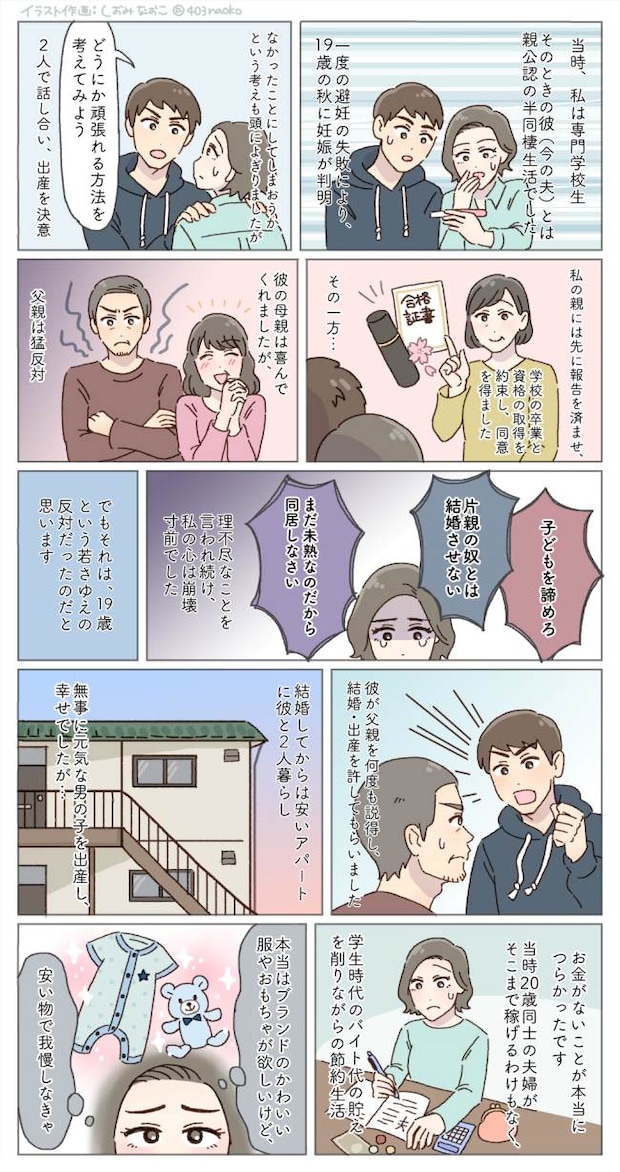 妊娠、出産体験談