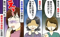 義姉「車の修理代が…」義母「ペットの治療費が…」続く金の無心⇒同居で発覚！義実家の恐怖の家訓とは