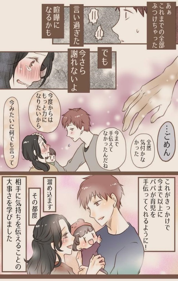 パパ　イライラ