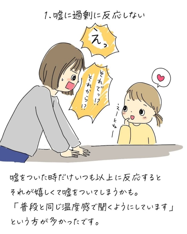 子どもの嘘、どうしてる？