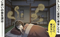 「久しぶりの実家がくさい…！」帰省初夜、異臭で眠れず…トイレでも台所でもない“まさかの場所”とは