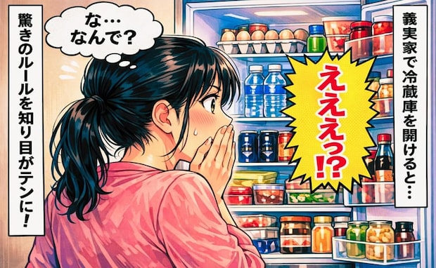 「飲み物用意したわよ」妊娠中の私を気遣う義母→喜んで冷蔵庫を開けると…義実家ルールに絶句！