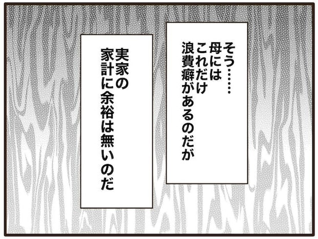 実母の浪費が怖すぎる／山野しらす