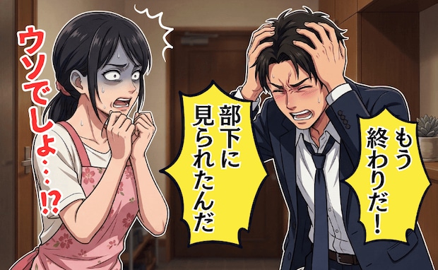 「部下に見られたんだ…」イケメン夫の深刻な告白→会社で呼び出され、告げられた衝撃の指摘とは！？
