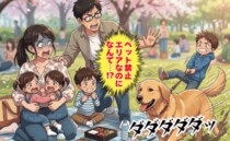 「え、怖すぎ」ペット禁止の広場に大型犬が！幼児が引きずられながら接近してきて…保護者は一体！？