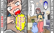 「くさっ！なんで！？」部屋を掃除中にどこからか悪臭→においの元を探すと…タンスの隙間に！なぜ！？