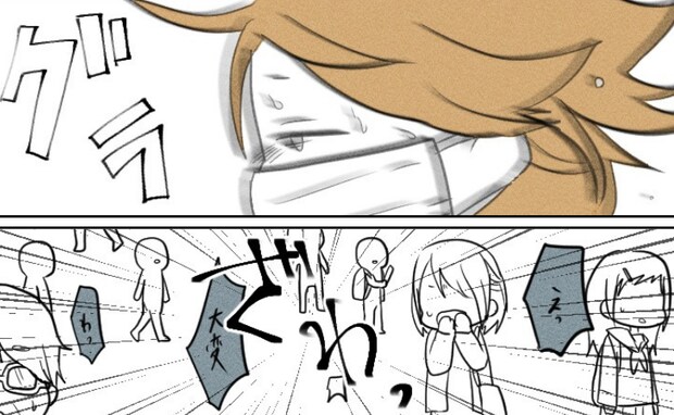 「やばい、かも…」混雑したバスの暑さと息苦しさにフラッ…→おなかの子を守りながら耐えるも悲劇が！