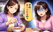 「何入れてるの…？」義母の納豆を二度見！→目の前で起きた異様な光景…私がゾッとした粉の正体とは？