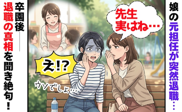 娘「何もされてないよ」本当…？保育園の担任が突然退職→卒園後に知った理由にゾッとしたワケ