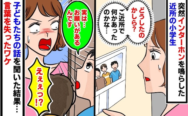 「お願いがあります!」平日のインターホン…見知らぬ小学生の口から飛び出した要求に言葉を失ったワケ