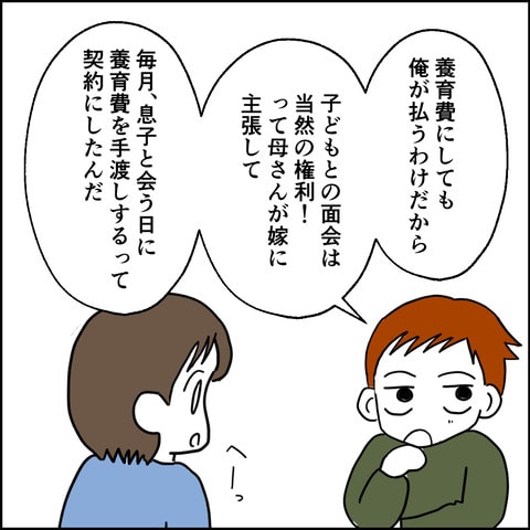 紙屋束実／離婚後同居