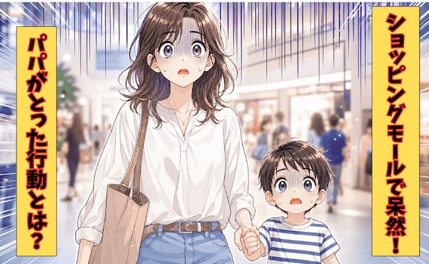 「なんで？家族で来ているのに？」ショッピングモールで呆然→夫の理解不能な行動に妻の怒りが爆発寸前