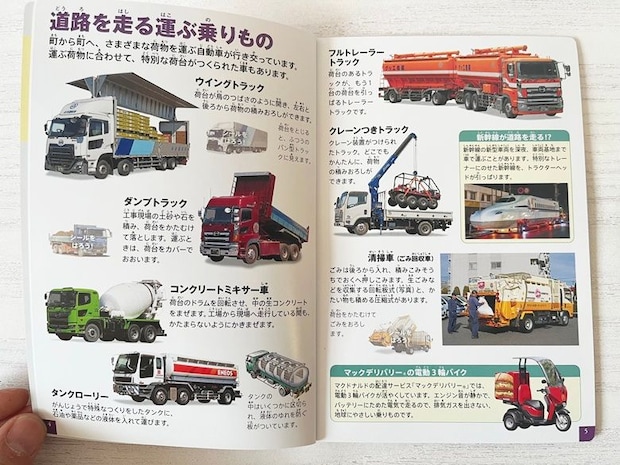 【マクドナルド】シールブック「スイミー」とミニ図鑑「小学館の図鑑NEO 運ぶ乗りもの」