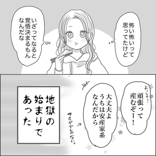 思ってたんと違った出産レポ／Reina