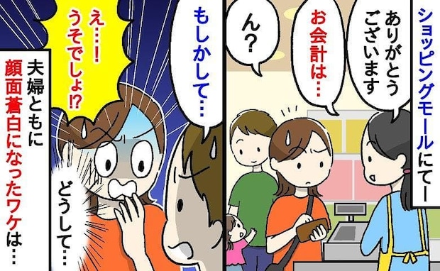 店員「お会計は…」提示された金額が合わず違和感→え…？夫がボソッ！一瞬で全身の血の気が引いたワケ