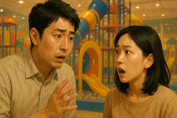 夫に娘を任せてたった15分で「困ったことが…」とSOS。雨の日のプレイランドで真っ青になったワケ