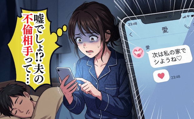「次は私の家でシよう♡」妊娠中に夫のスマホで不倫発覚→しかも相手は信じられないショックな人物で…