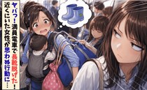 「最悪だ…」満員電車で絶望…→焦るママを見る乗客の女性「こっちに来た！？」次の瞬間！？