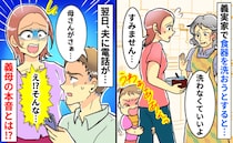 食器洗わなくていいと言われたのに…→帰宅後、義母から「しばらく会いたくない」本音を聞いてびっくり