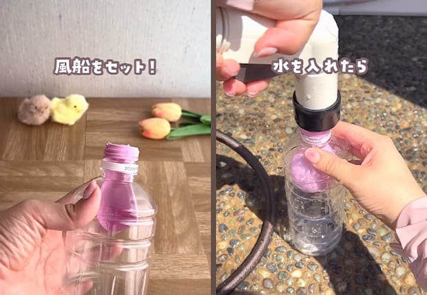 ペットボトル噴水_3