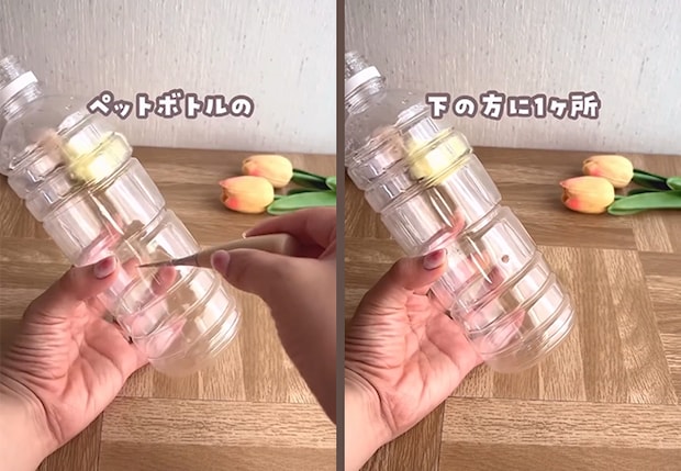 ペットボトル噴水_1