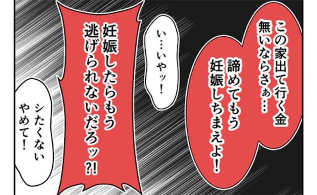 「妊娠しちまえよ!」拒む妻に力ずくで行為迫る夫→妻が自分を守るため、必死に準備した反撃の一手とは