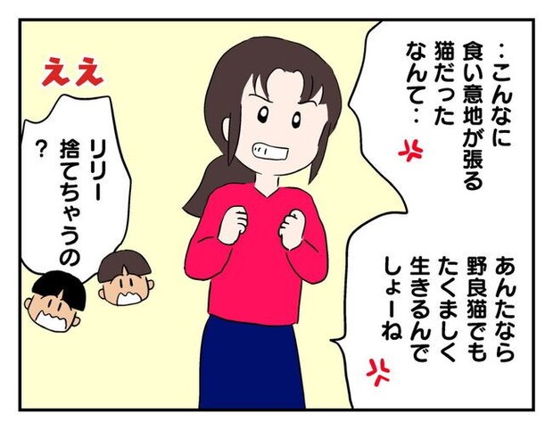 飼えなくなった猫を押し付けるママ友