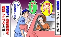 警察官「後ろの窓を開けて！」車を止めるよう指示され困惑→違反じゃない…？後部座席を確認されたワケ