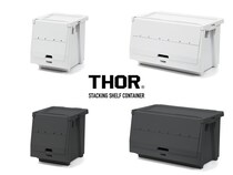 人気シリーズ「THOR STACKING SHELF CONTAINER」に新色「ホワイト」「ミッドグレー」を追加、株式会社ディテールより2025年10月1日発売開始