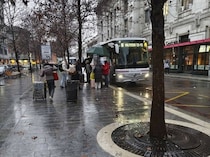 ミラノ中央駅からマルペンサ空港へのリムジンバス乗り場【イタリア】